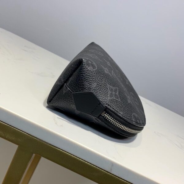 1:1 Replica Louis Vuitton Cosmetic Pouch PM Monogram Eclipse Canvas For Women, Women's Bags 7.5in/19cm LV