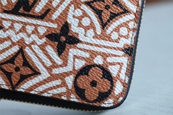 1:1 Replica Louis Vuitton Crafty Zippy Coin Purse Monogram Canvas For Women, Women's Wallets 4.3in/11cm LV M69496