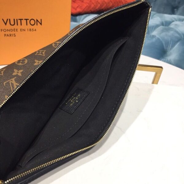 1:1 Replica Louis Vuitton Daily Pouch Monogram Canvas For Women, Women's Wallet 11.6in/29.5cm LV M62048