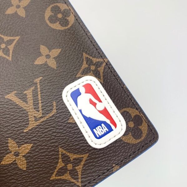 1:1 Replica Louis Vuitton Damier Graphite Wallet 19cm Brown