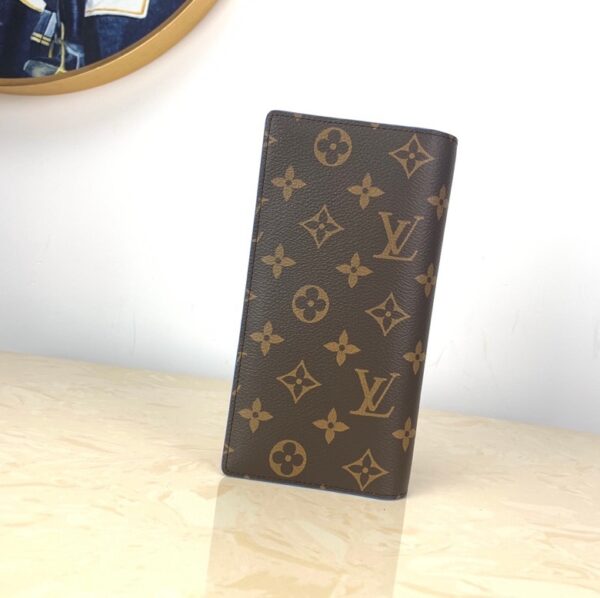 1:1 Replica Louis Vuitton Damier Graphite Wallet 19cm Brown