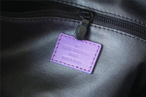 1:1 Replica Louis Vuitton Dopp Kit Poche Toilette Monogram Canvas By Virgil Abloh's Minty /Purple For Women, Women's Wallets 11in/28cm LV 