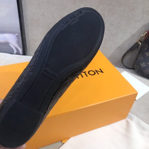 Louis Vuitton Gloria Flat Loafer Black For Women LV