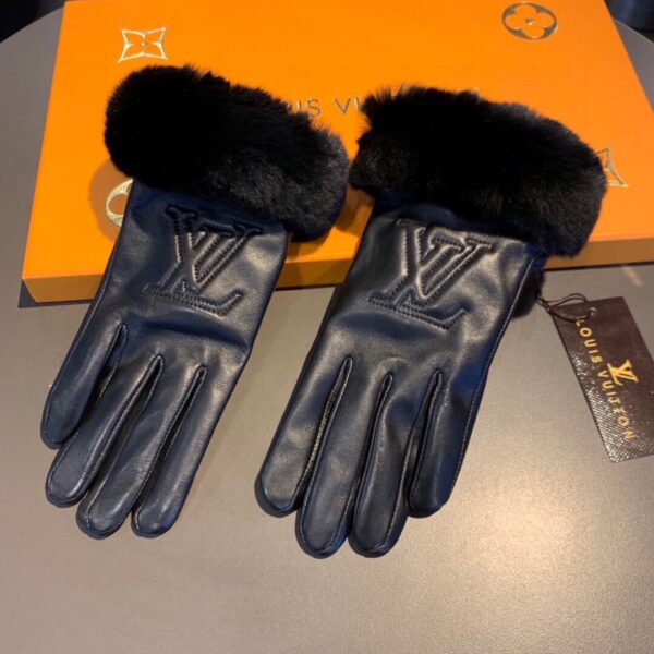 Louis Vuitton Gloves In Black