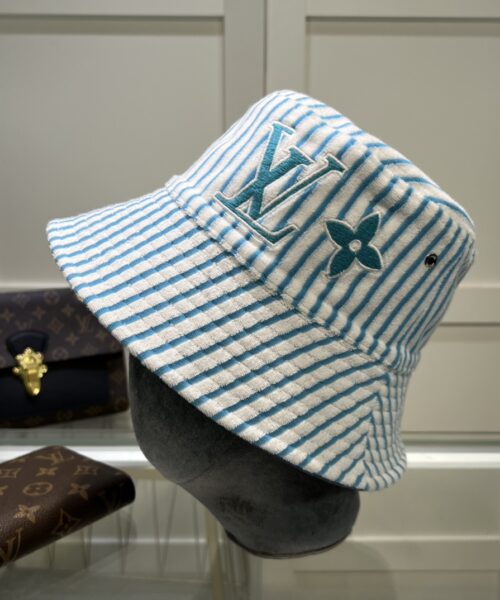 Louis Vuitton Graphical Bucket Hat White LV Cap