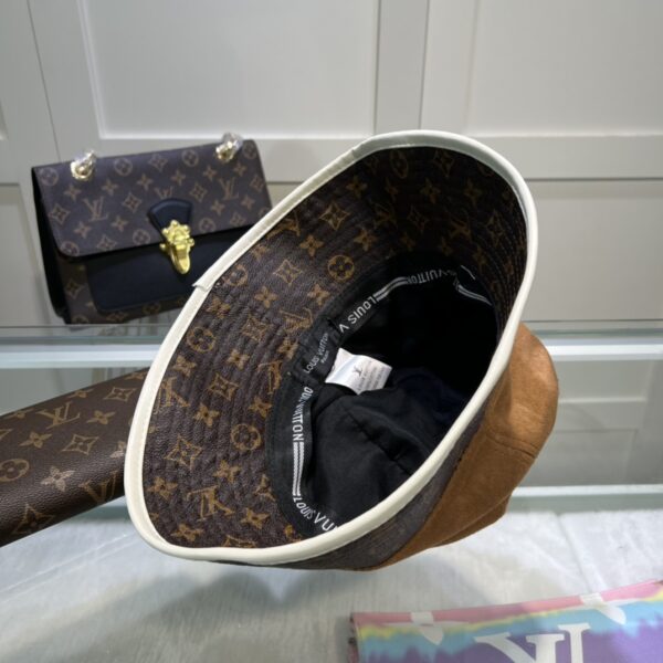 Louis Vuitton Illusion Denim Monogram Bucket Hat Brown LV Hat