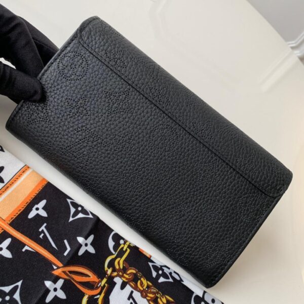 1:1 Replica Louis Vuitton Iris Wallet Monogram Canvas Black For Women, Women's Wallet 7.48in/19cm LV M60143
