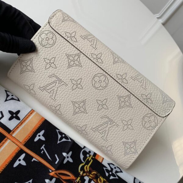 1:1 Replica Louis Vuitton Iris Wallet Monogram Canvas Greige For Women, Women's Wallet 19cm LV M60144