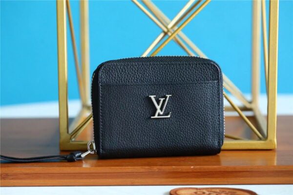 1:1 Replica Louis Vuitton Lockme Zippy Coin Purse For Women, Women's Wallets 4.3in/11cm LV M80099