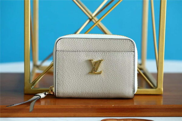 1:1 Replica Louis Vuitton Lockme Zippy Coin Purse For Women, Women's Wallets 4.3in/11cm LV