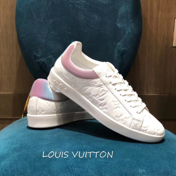 Louis Vuitton Luxembourg Sneaker Monogram Canvas White For Women LV
