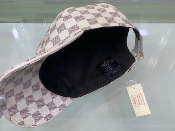 Louis Vuitton LV Get Ready Cap Damier White LV Cap