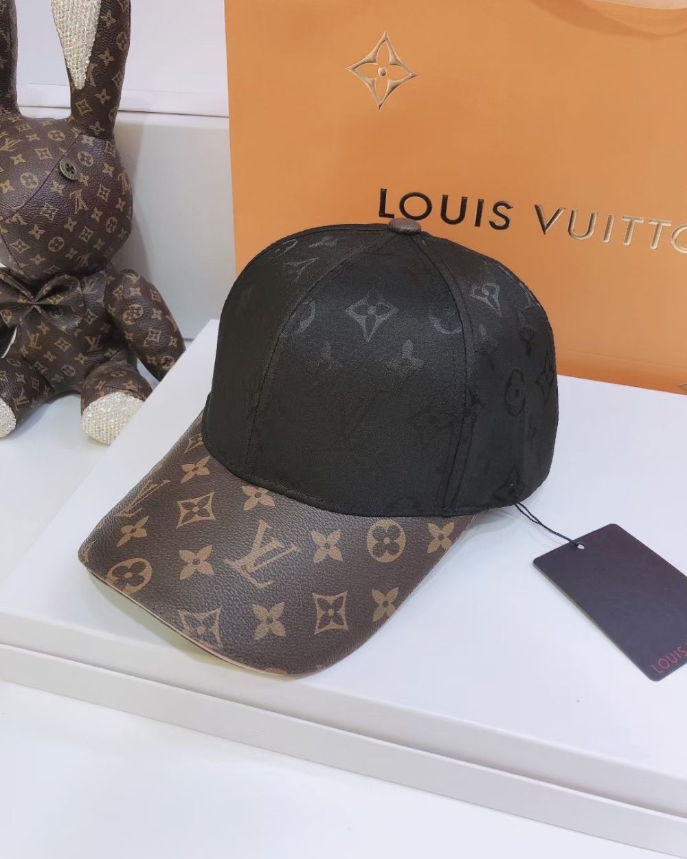 Louis Vuitton LV Get Ready Cap Monogram Canvas Black LV Cap M76528
