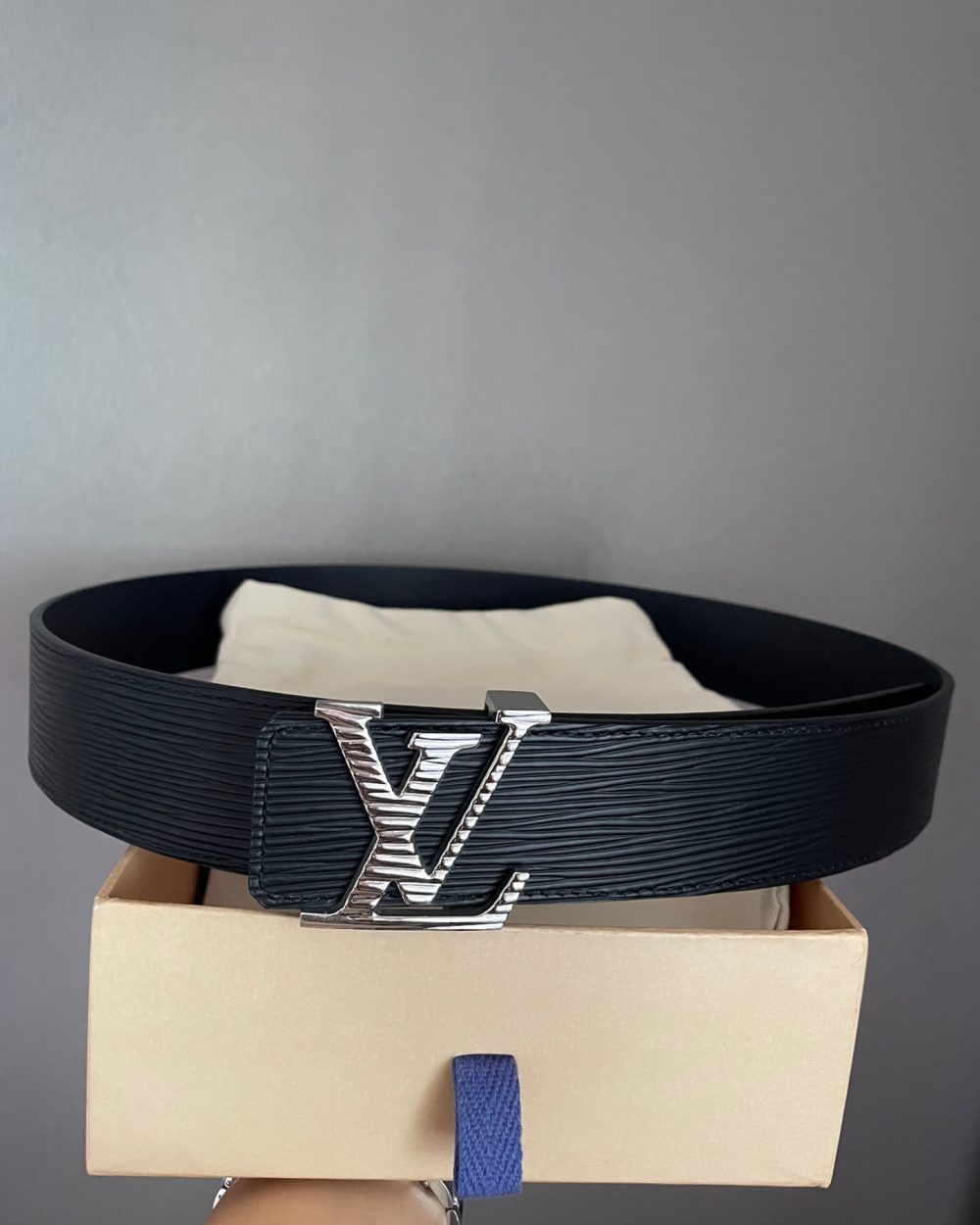 1:1 Replica Louis Vuitton LV Initiales Epi, LV Women Belt