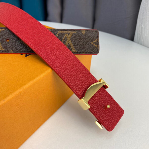 1:1 Replica Louis Vuitton LV Initiales Reversible Belt Monogram Canvas, Woment Belt M0322T