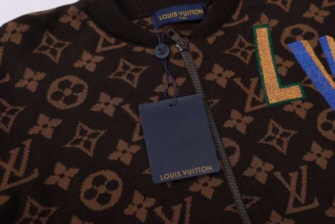 louis vuitton lv nba graphic blouson jacket brown for men osuqc