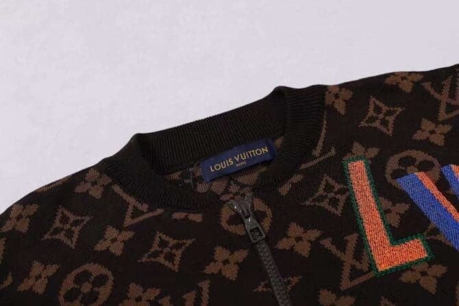 louis vuitton lv nba graphic blouson jacket brown for men t6ny5