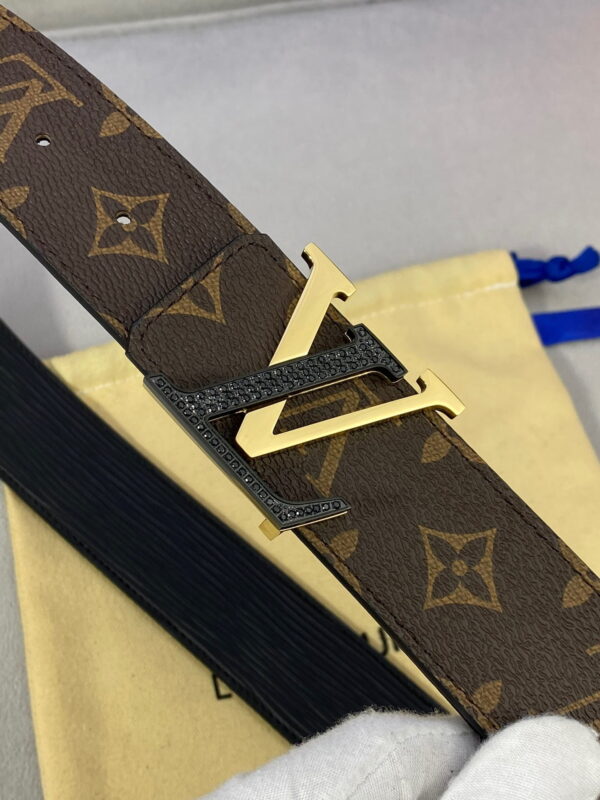 1:1 Replica Louis Vuitton LV Reversible Belt Monogram Canvas, LV Women Belt