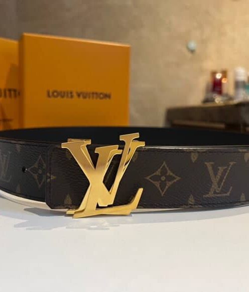1:1 Replica Louis Vuitton LV Shake Reversible Belt Monogram Canvas Brown, LV Women Belt