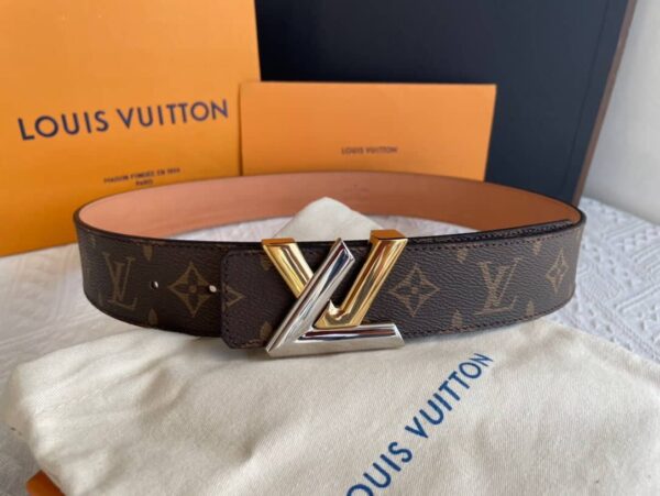 1:1 Replica Louis Vuitton LV Twist Monogram Canvas, LV Women Belt