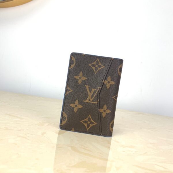 1:1 Replica Louis Vuitton LV x NBA Pocket Organizer Monogram Canvas For Men, Men's Wallet 4.3in/11cm LV M80104