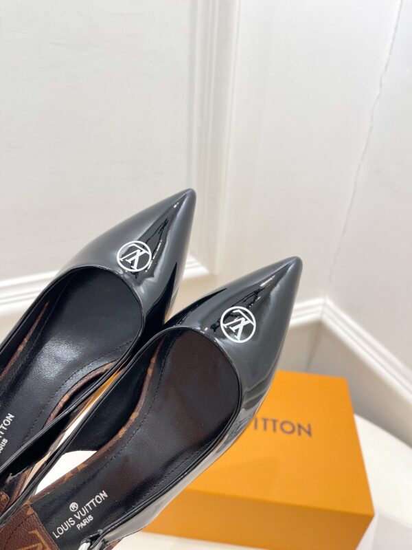 Louis Vuitton Magnetic Slingback Pump Black For Women LV 1A9O7U
