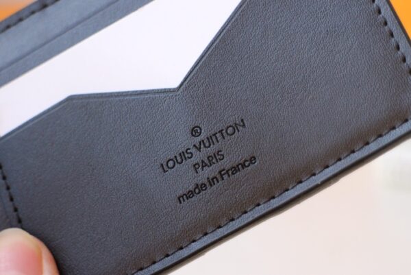 1:1 Replica Louis Vuitton Marco Wallet Damier Inifini For Men, Men's Wallet 4.5in/11.5cm LV