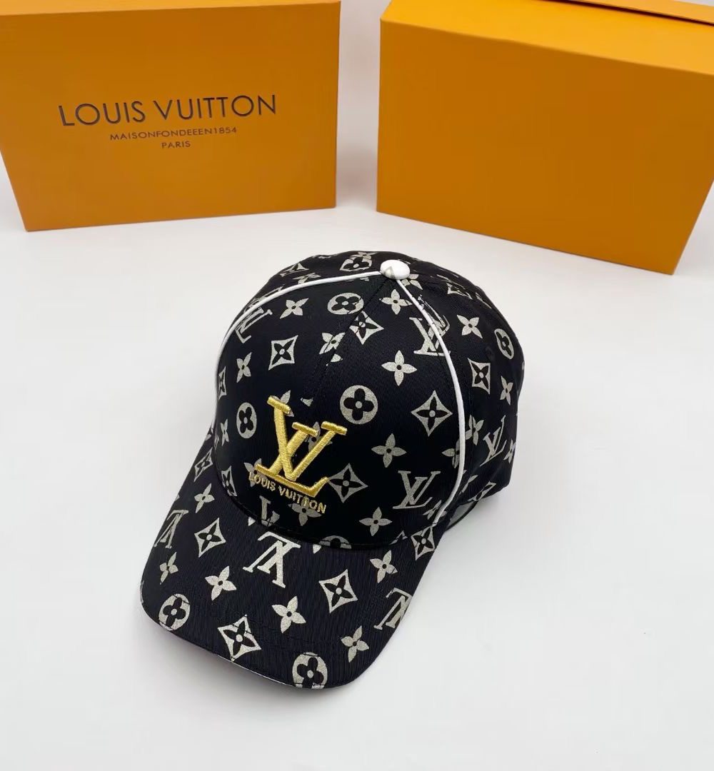 Louis Vuitton Match Cap Black LV Cap