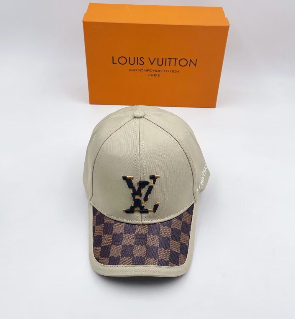 Louis Vuitton Match Cap Cream LV Cap