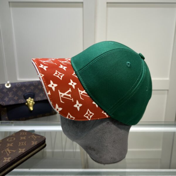 Louis Vuitton Match Cap Green/Red LV Cap