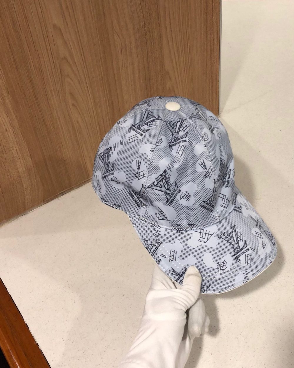 Louis Vuitton Match Cap Grey LV Cap