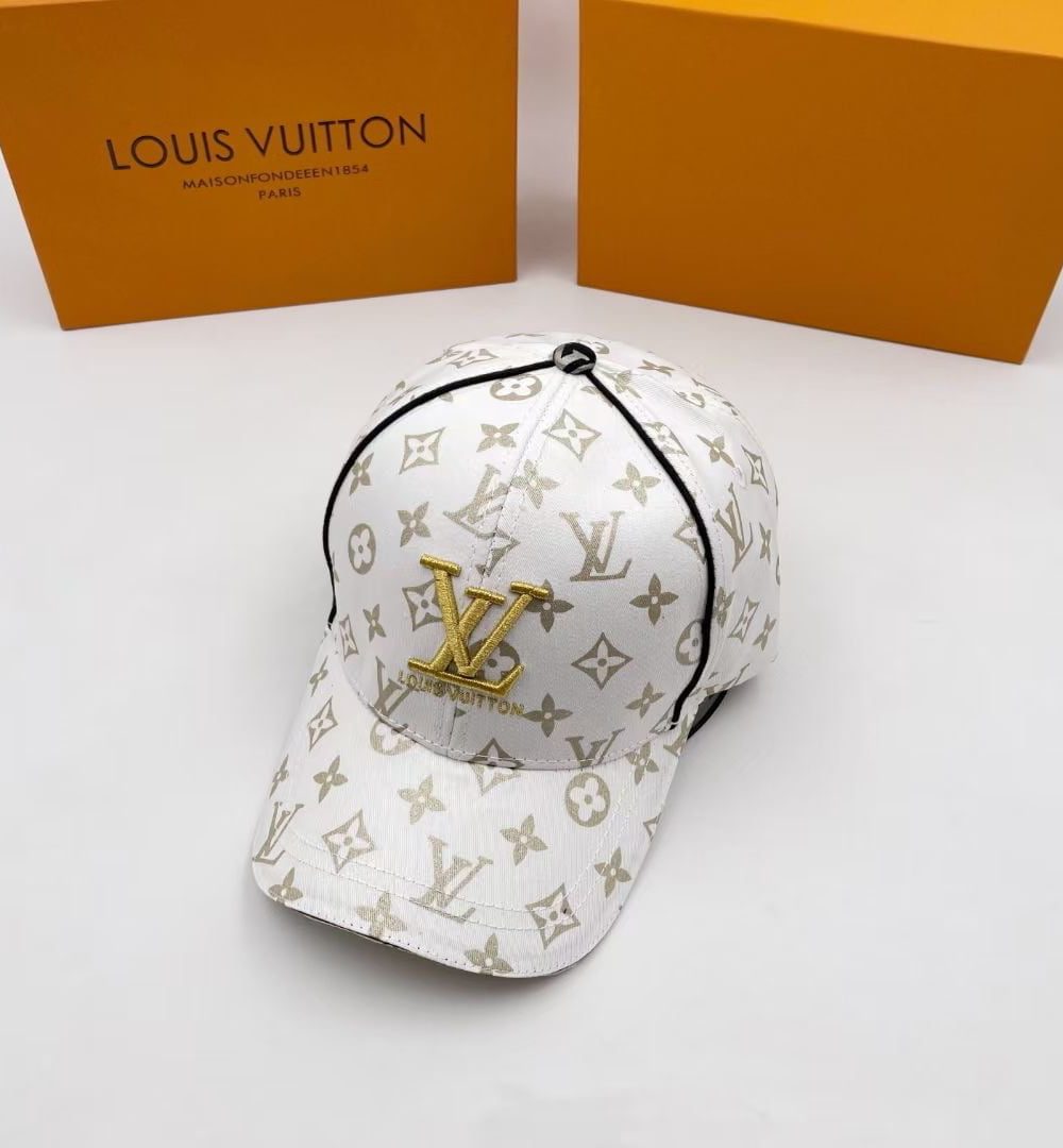 Louis Vuitton Match Cap White LV Cap