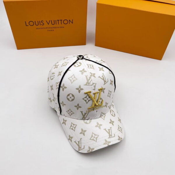 Louis Vuitton Match Cap White LV Cap
