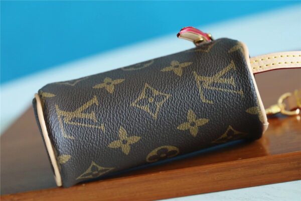 1:1 Replica Louis Vuitton Micro Papillon Bag Charm Monogram Canvas For Women, Women's Bags, Shoulder And Crossbody Bags 4.3in/11cm LV M00354