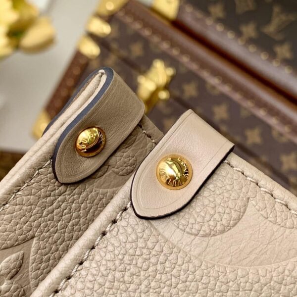 1:1 Replica Louis Vuitton LV Onthego MM Monogram Empreinte Leather Luxury Bag For Women M45607 - 35cm