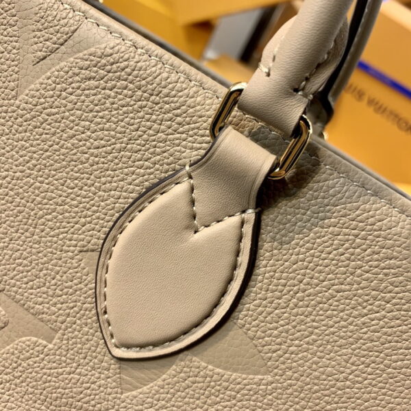 1:1 Replica Louis Vuitton LV Onthego MM Monogram Empreinte Leather Luxury Bag For Women M45607 - 35cm