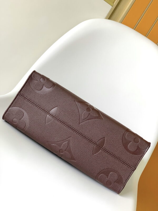 1:1 Replica Louis Vuitton LV Onthego MM Monogram Empreinte Leather Luxury Bag For Women M46601 - 35cm