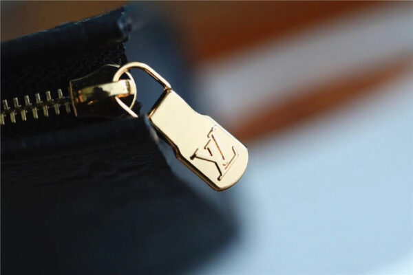 1:1 Replica Louis Vuitton Poche Toilette 26 Monogram Empreinte Black For Women, Women's Wallets 9.8in/25cm LV