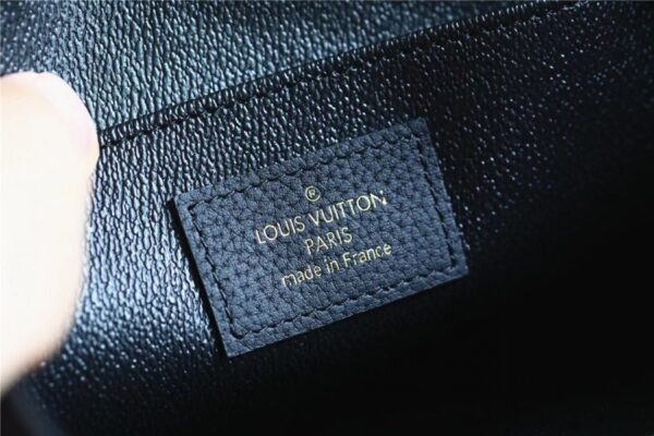 1:1 Replica Louis Vuitton Poche Toilette 26 Monogram Empreinte Black For Women, Women's Wallets 9.8in/25cm LV