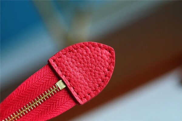 1:1 Replica Louis Vuitton Poche Toilette 26 Monogram Empreinte Red For Women, Women's Wallets 9.8in/25cm LV