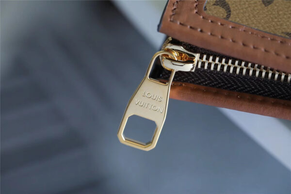 1:1 Replica Louis Vuitton Pochette Dauphine Monogram and Monogram Reverse Canvas For Women, Women's Wallets 10.2in/26cm LV