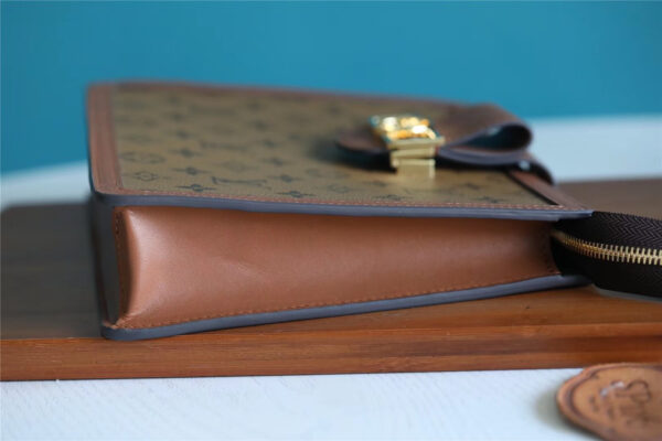 1:1 Replica Louis Vuitton Pochette Dauphine Monogram and Monogram Reverse Canvas For Women, Women's Wallets 10.2in/26cm LV