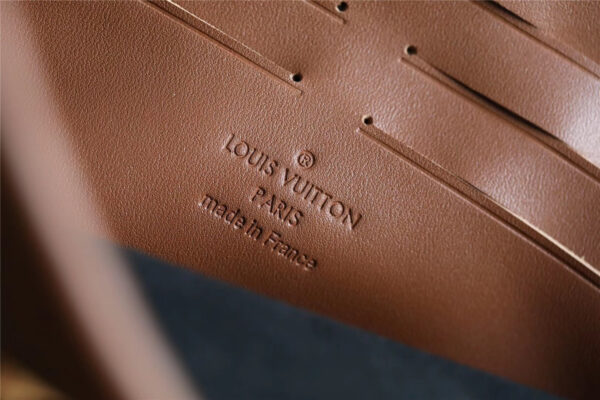 1:1 Replica Louis Vuitton Pochette Dauphine Monogram and Monogram Reverse Canvas For Women, Women's Wallets 10.2in/26cm LV