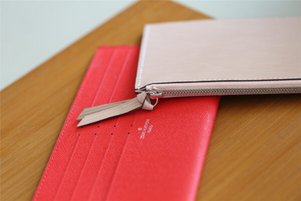 1:1 Replica Louis Vuitton Pochette Felicie Epi Rose Ballerine For Women, Women's Wallets 8.3in/21cm LV 