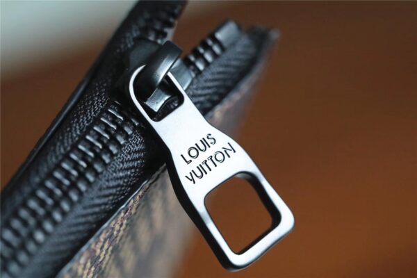 1:1 Replica Louis Vuitton Pochette Jour GM Damier Canvas By Virgil Abloh For Women, Women's Wallets 13.4in/34cm LV 