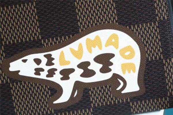 1:1 Replica Louis Vuitton Pochette Jour GM Damier Canvas By Virgil Abloh For Women, Women's Wallets 13.4in/34cm LV 