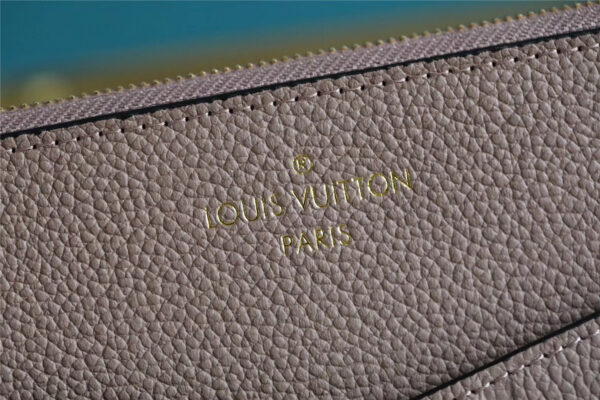 1:1 Replica Louis Vuitton Pochette Melanie MM Monogram Empreinte Beige For Women, Women's Wallets 9.2in/23cm LV
