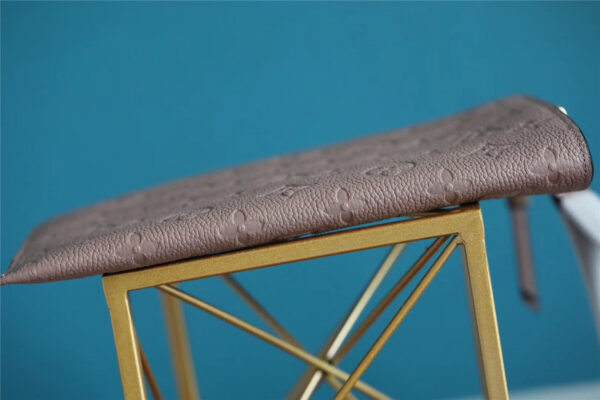 1:1 Replica Louis Vuitton Pochette Melanie MM Monogram Empreinte Beige For Women, Women's Wallets 9.2in/23cm LV