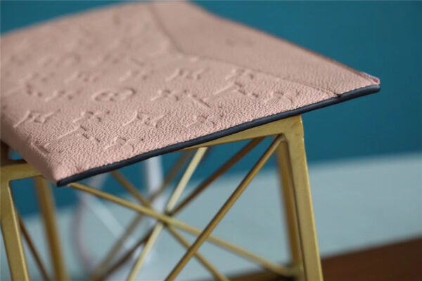 1:1 Replica Louis Vuitton Pochette Melanie MM Monogram Empreinte Pink For Women, Women's Wallets 9.2in/23cm LV