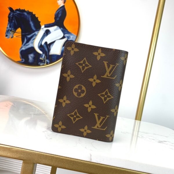 1:1 Replica Louis Vuitton Pocket Organizer Monogram Canvas For Women, Women's Wallet 5.5in/14cm LV M60181